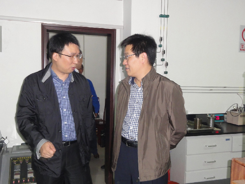 2012年10月，市政府沈南松副市長來公司考察